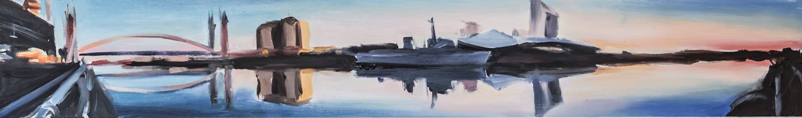 Lowry and Imperial War Museum - SOLD