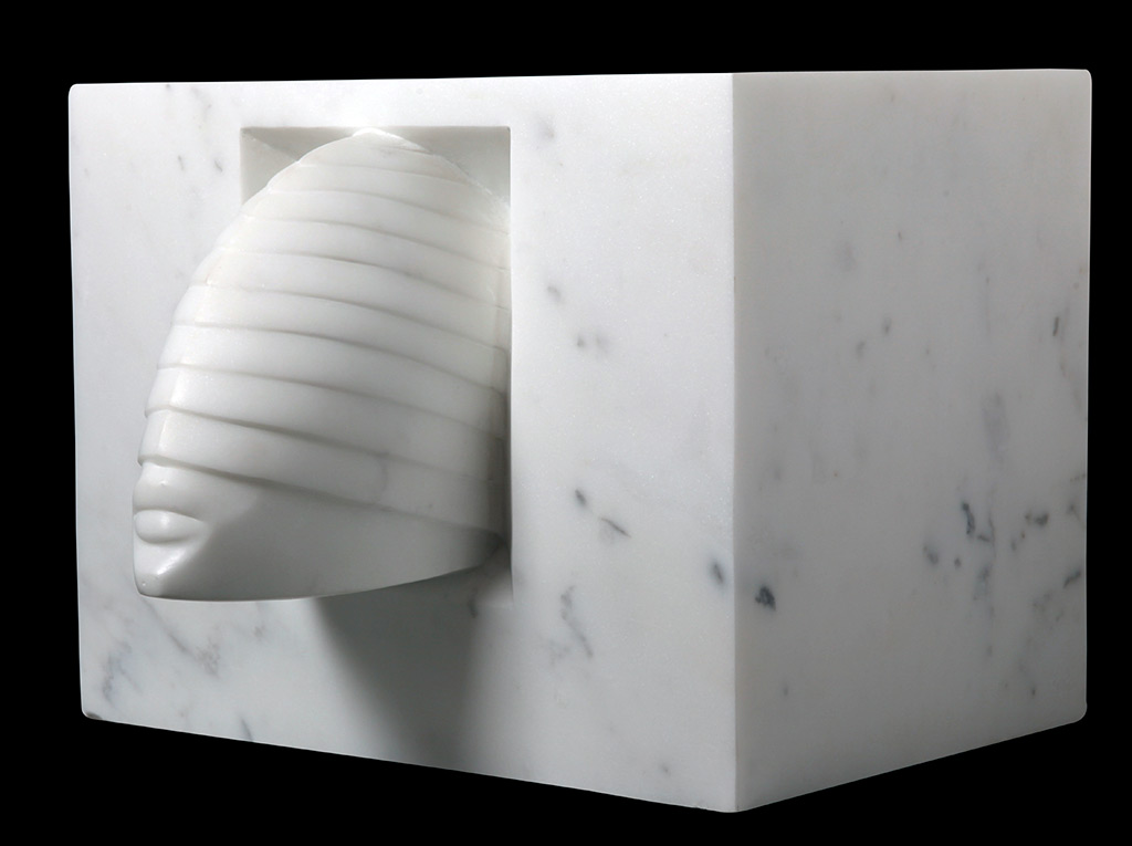 Dawn Rowland - Free Again - Statuario marble, size: 34x45x54cm £17,500
